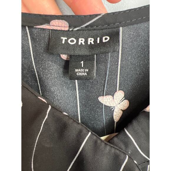 NWT Torrid Georgette Ruffle Front Cami Size 1 - Picture 7 of 10